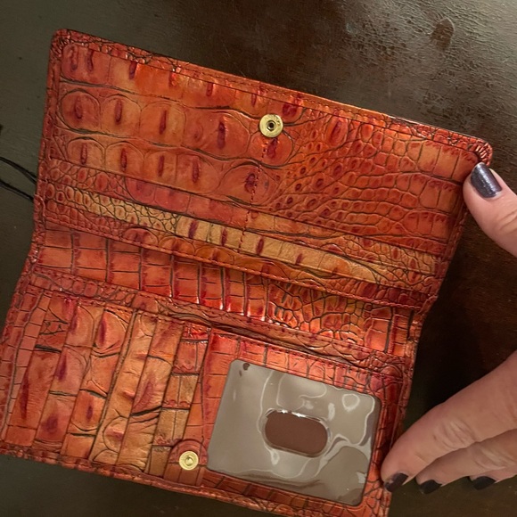 Brahmin Ady Women's Wallet - Chili - Picture 2 of 3